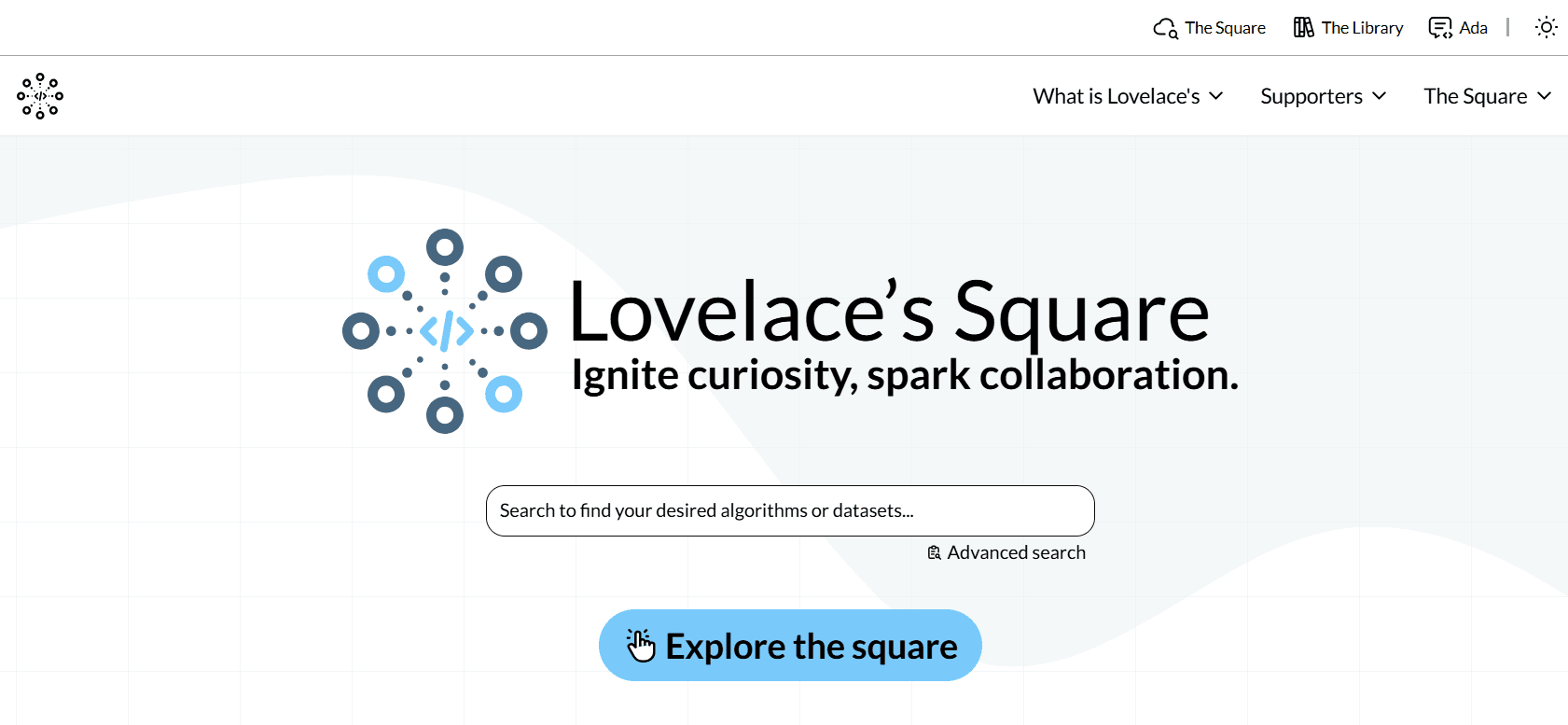 Homepage overview