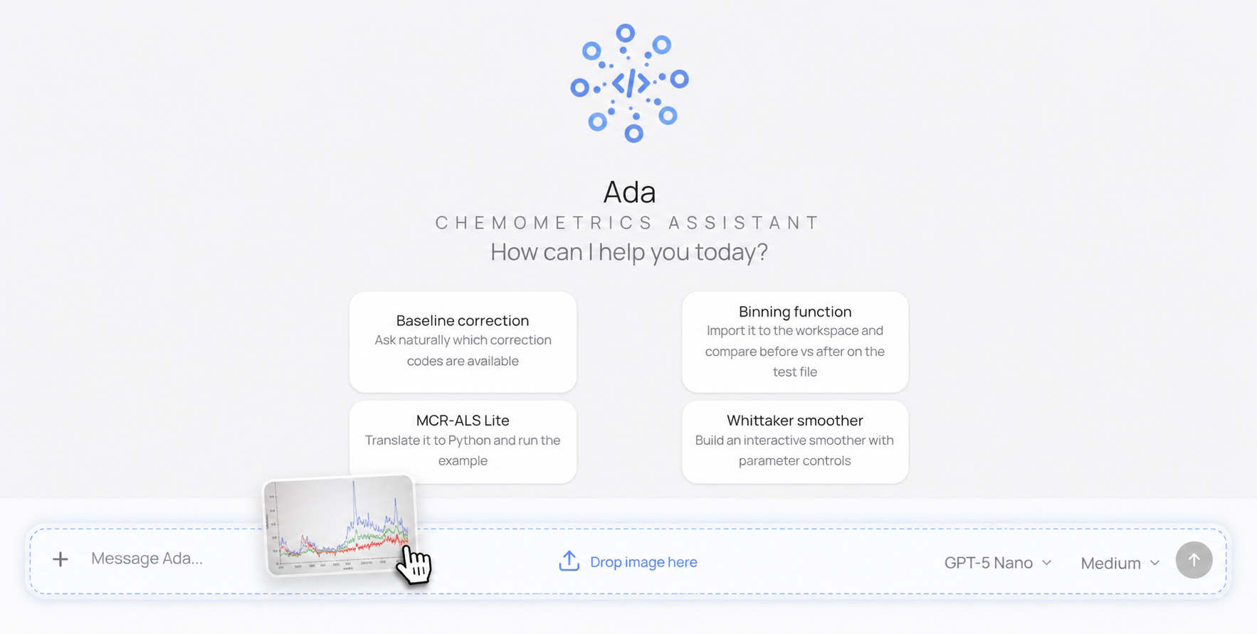 Dragging an image into Ada